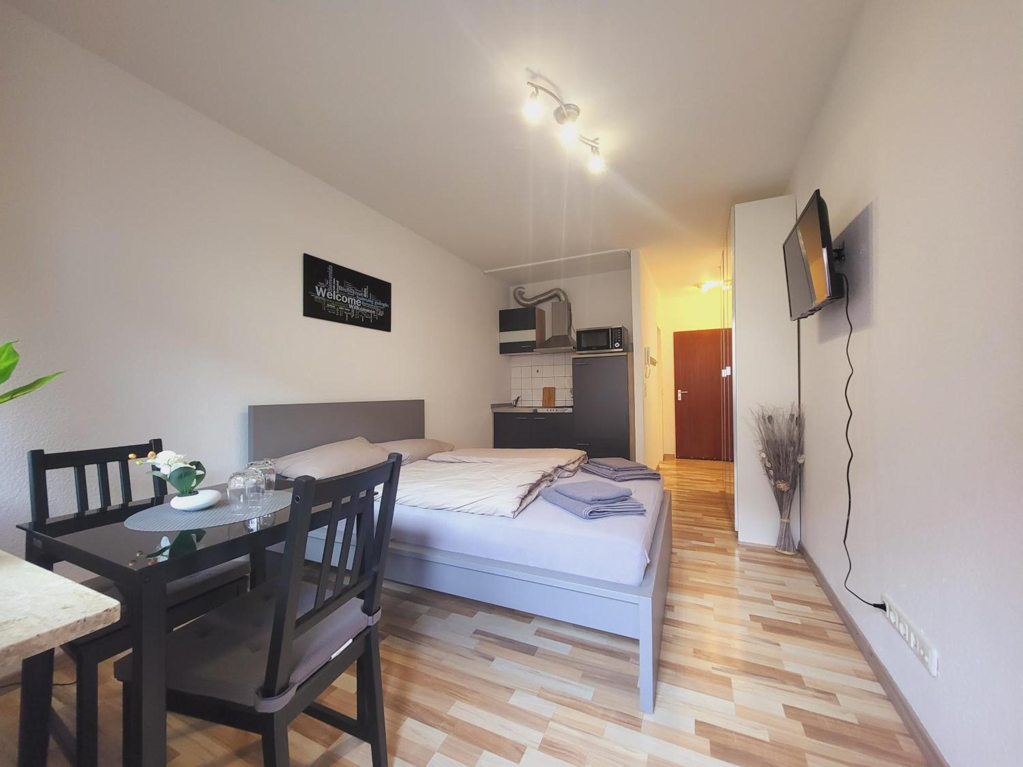 טרייר Zentrales Apartment Mit Balkon Und Parkplatz מראה חיצוני תמונה